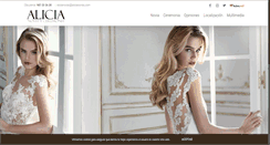 Desktop Screenshot of alicianovias.com
